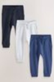 Blue/Grey/Navy Super Skinny Joggers 3 Pack (3mths-7yrs) - Image 1 of 1