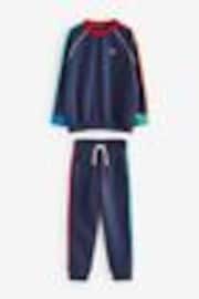 Little Bird by Jools Oliver Navy Sweatshirt and Joggers Set - Image 1 of 1