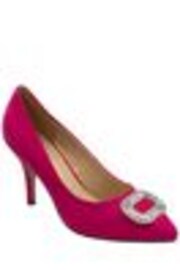 Lotus Pink Stiletto Heel Court Shoes - Image 1 of 1