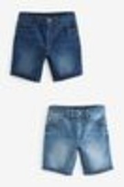 Blues 2 Pack Denim Shorts (3-16yrs) - Image 1 of 1