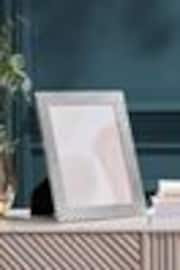 Silver Geometric Photo Frame - Image 1 of 1