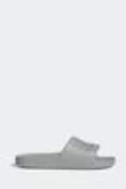 adidas Grey Sportswear Adilette Aqua Slides - Image 1 of 1