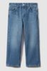 Reiss Mid Blue Ronnie 3-9 yrs Loose Fit Adjuster Jeans - Image 1 of 1