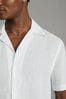COLLUSION pique stripe pocket detail long sleeve t shirt dress