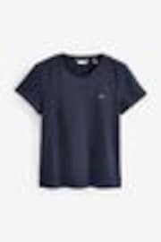 GANT Evening Blue Original Shield Logo 100% Cotton T-Shirt - Image 1 of 1