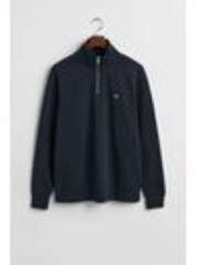 GANT Blue Shield Quarter Zip Sweatshirt - Image 1 of 1