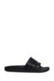 adidas Black Sportswear Adilette Aqua Slides - Image 1 of 1