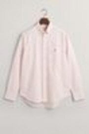 GANT Pink Regular Fit Classic Oxford Logo 100% Cotton Shirt - Image 1 of 1