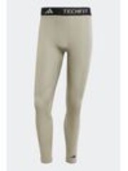 adidas Green TECHFIT Compression Training Long Tights - Image 1 of 1