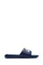 Nike Navy/White Victori One Sliders - Image 1 of 1