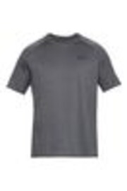 Under Armour Dark Grey Tech 2 T-Shirt - Image 1 of 1