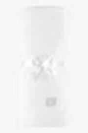 The Little Tailor White 100% Cotton Plush Knitted Blanket - Image 1 of 1