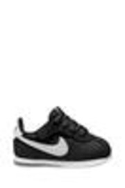 Nike Black Infant Cortez EasyOn Trainers - Image 1 of 1
