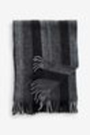 Monochrome Stripe Knitted Scarf - Image 1 of 1