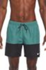 Nike Green 5 Inch Essential Volley Swim Shorts - Image 1 of 1