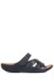Pavers Blue Ladies Touch Fasten Mules - Image 1 of 1