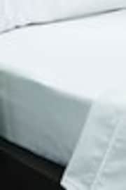 Bianca White Luxury 800 Thread Count 100% Cotton Sateen Fitted Sheet - Image 1 of 1