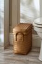 Natural Plastic Wicker Storage Basket - Image 1 of 1