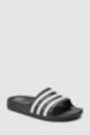 Negro - Chanclas juveniles Adilette de Adidas - Imagen 1 de 1