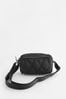 Black Saffiano Leather Karlito Flat Clutch Bag 8M0370