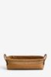 Natural Plastic Wicker Small Storage Basket - Image 1 of 1
