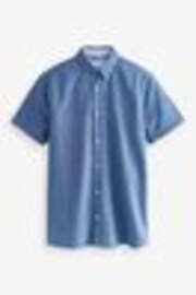 Blue Short Sleeve Oxford Shirt - Image 1 of 1