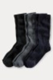 Polo Ralph Lauren Navy Blue Crew Logo Socks 3 Pack - Image 1 of 1