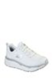 Skechers White Womens Elite Slip Resistant Arch Fit Trainers - Image 1 of 1