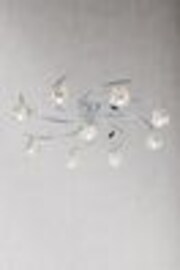 Searchlight Chrome Paradise 9 Light Semi Flush Ceiling Light - Image 1 of 1