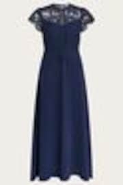 Monsoon Blue Monica Lace Midi Dress - Image 1 of 1