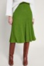 Monsoon Green Ola Ottoman Rib Skirt - Image 1 of 1