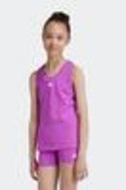 adidas Purple Techfit Vest Kids - Image 1 of 1