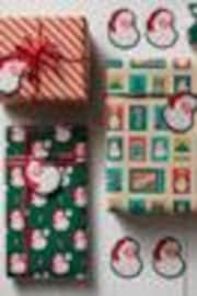 Retro Santa Set of 3, 3m Christmas Wrapping Paper - Image 1 of 1