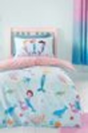 Catherine Lansfield Blue Mermaid Reversible Duvet Cover Set - Image 1 of 1