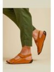 Pavers Tan Ladies Touch Fasten Sandals - Image 1 of 1