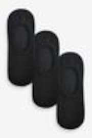 Black Invisible Trainer Socks 3 Pack - Image 1 of 1