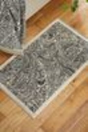 Bedeck of Belfast Charcoal 100% Cotton Umma Bath Mat - Image 1 of 1