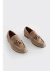 Beis natural - Mocasines de vestir con detalle de borlas - Imagen 1 de 1