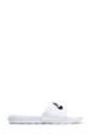 Nike White/Black Victori One Sliders - Image 1 of 1