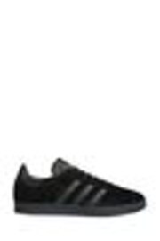 adidas Originals Black Dark Gazelle Trainers - Image 1 of 1