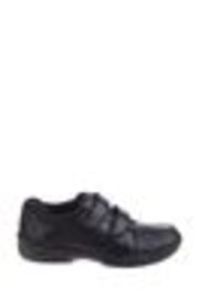 Hush Puppies Black Jezza Senior School Shoes - Image 1 of 1