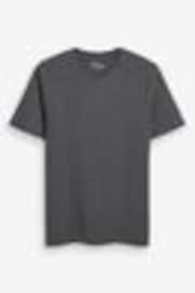 Charcoal Gray Marl - Normaali istuvuus - Essential V-kaula-aukko T-paita - Image 1 of 1