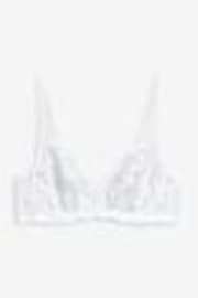 White Non Pad Full Cup A-E Lace Ultimate Comfort Bra - Image 1 of 1