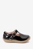 Ylva touch-strap leather sandals