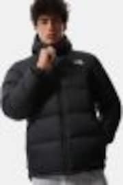 The North Face Black Diablo Down Padded Hooded Jacket - Image 1 of 1