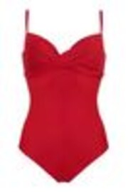 Pour Moi Red Free Spirit Swimsuit - Image 1 of 1