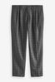 Navy Blue Check Nova Fides Italian Fabric Trousers With Wool - Image 1 of 1