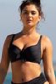 Pour Moi Black Non Padded Azure Bikini Top - Image 1 of 1