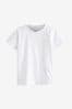Emporio Armani flocked logo-print cotton T-shirt Nero