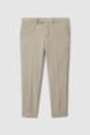 Reiss Stone Fine Wool Side Adjusters Trousers - Image 1 of 1